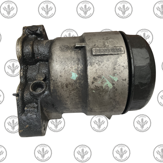 BMW Engine Oil Cooler Filter Housing w/ Gaskets N45B16 - 11427530668